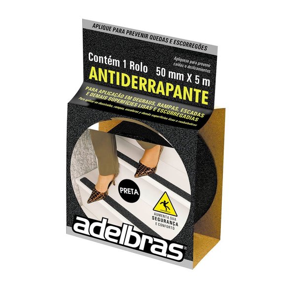 Fita Adesiva Anti-derrapante em PVC